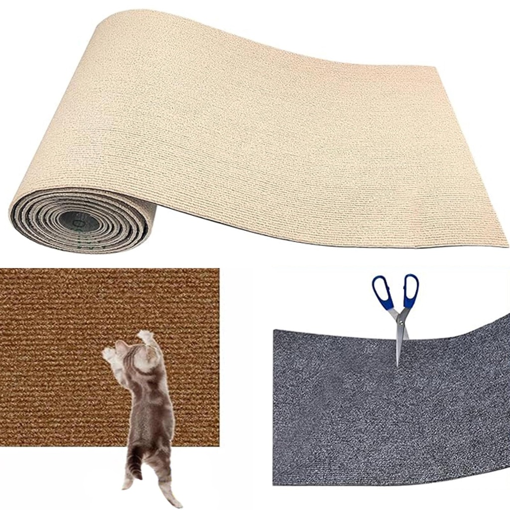 ALFOMBRA ADHESIVA PARA GATOS 40 X 200 CM