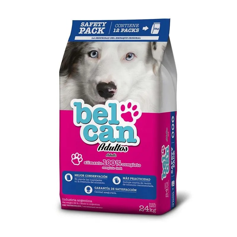 BELCAN ADULTO SAFETY PACK X 24 KG