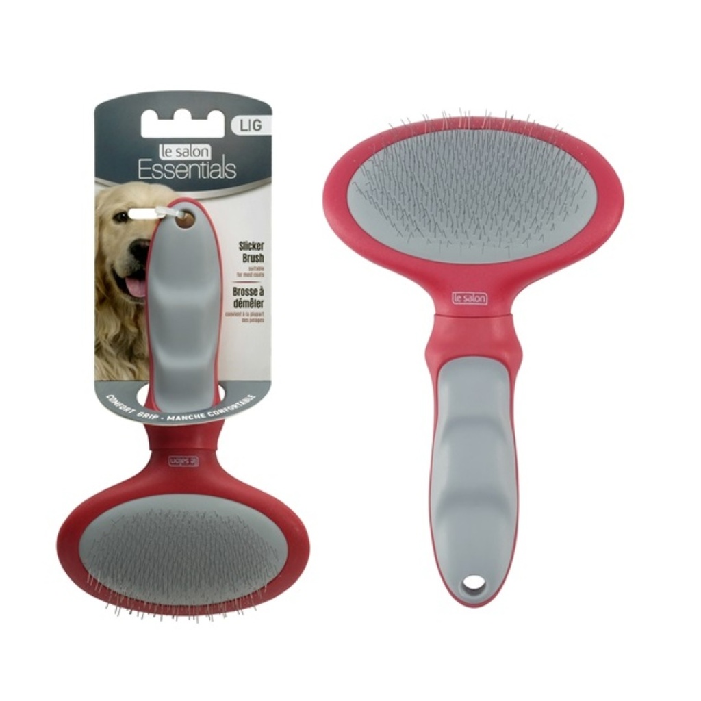 CEPILLO DE METAL SLICKER BRUSH LE SALON