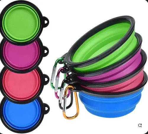 COMEDERO DE LATEX PLEGABLE 13X5 CM