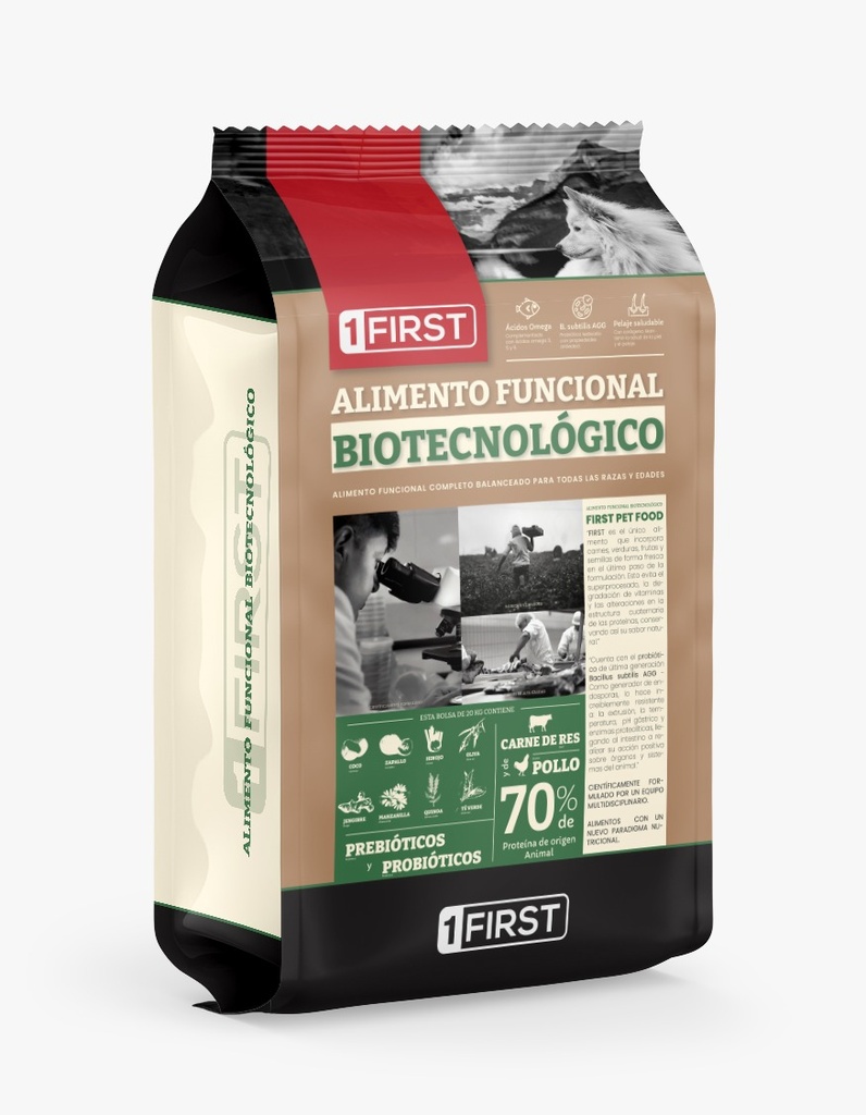 FIRST PERRO X 3 KG