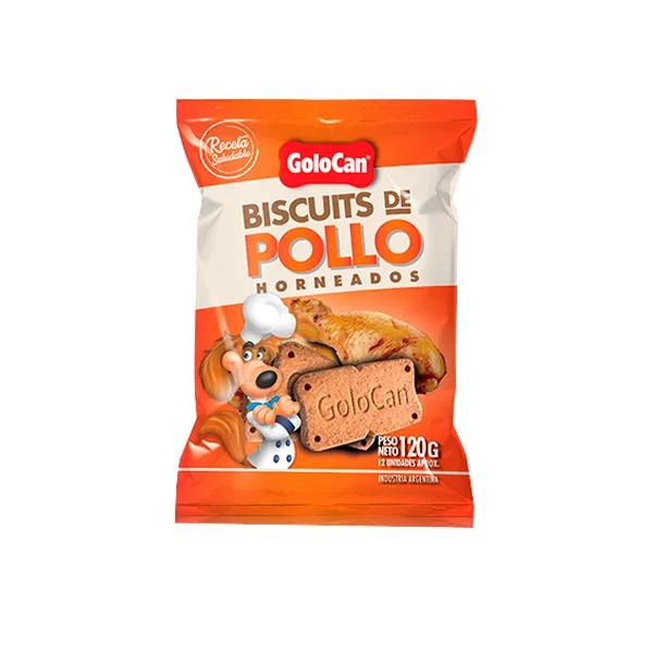 GOLOCAN BISCUITS DE POLLO X 120 GR