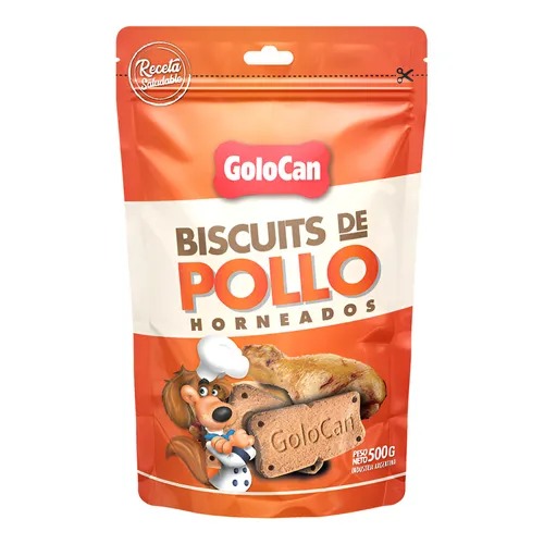 GOLOCAN BISCUITS DE POLLO X 500 GR