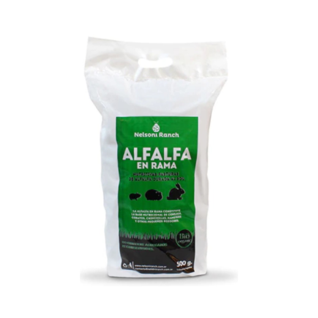 NELSONI RANCH ALFALFA EN RAMA X 500 GR