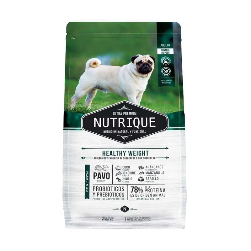 NUTRIQUE PERRO HEALTHY WEIGHT X 3 KG