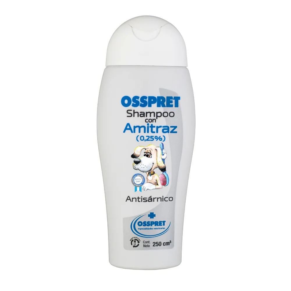 OSSPRET SHAMPOO AMITRAX 250CC