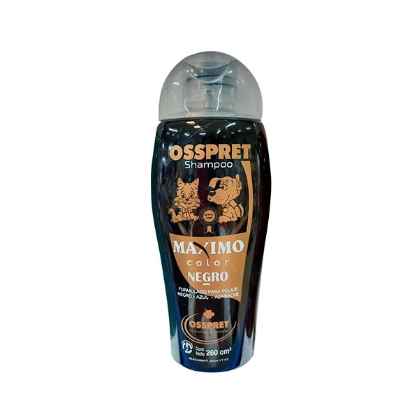 OSSPRET SHAMPOO NEGRO X 250CC