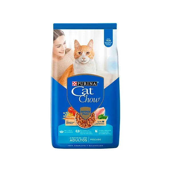 PURINA CAT CHOW PESCADO X 15 KG.