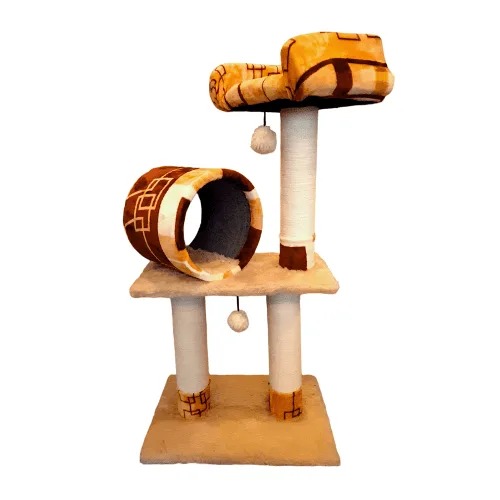 RASCADOR KITTY BASE 50X40 ALTO 1,30 APROX,