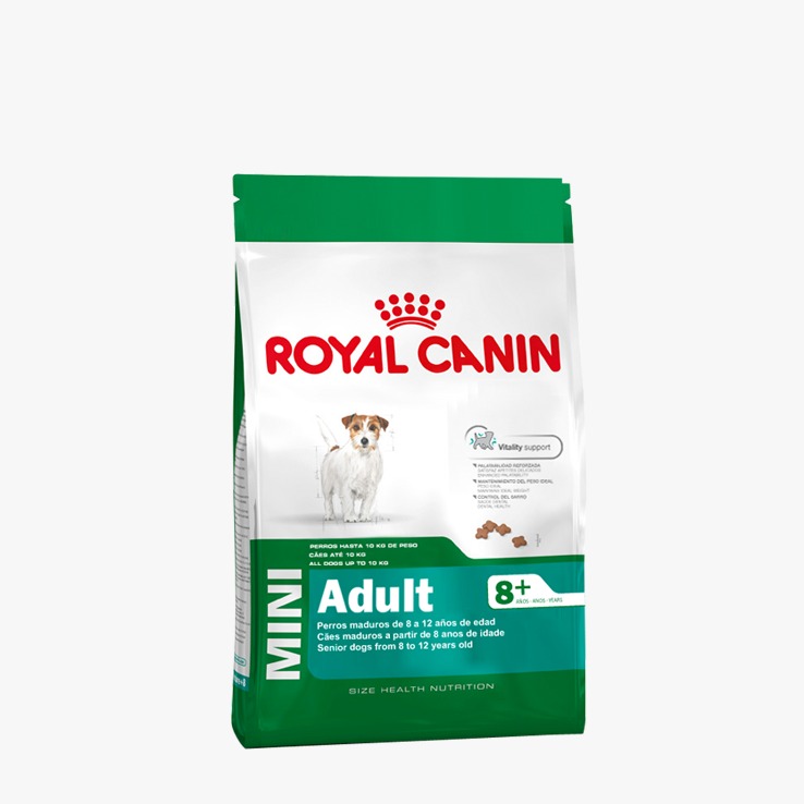 ROYAL CANIN MINI AD +8 X 1 KG.