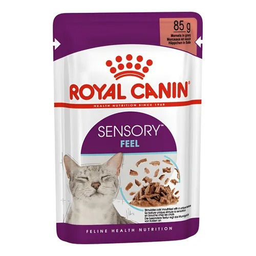 ROYAL CANIN SENSORY FELL POUCH X 85 GR