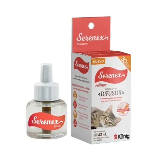 SERENEX REPUESTO DIFUSOR FELINO 42 ML