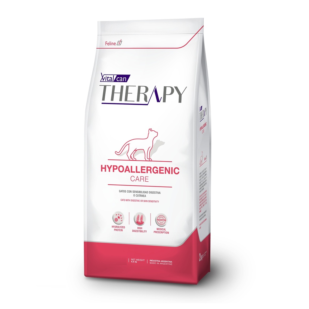 THERAPY FELINE HYPOALLERGENIC  X 2 KG.