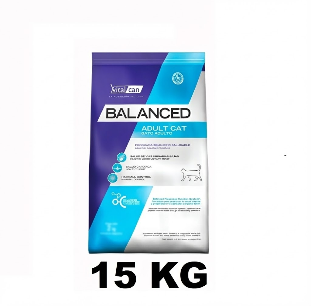 VITAL CAN BALANCED GATO ADULTO X 15 KG