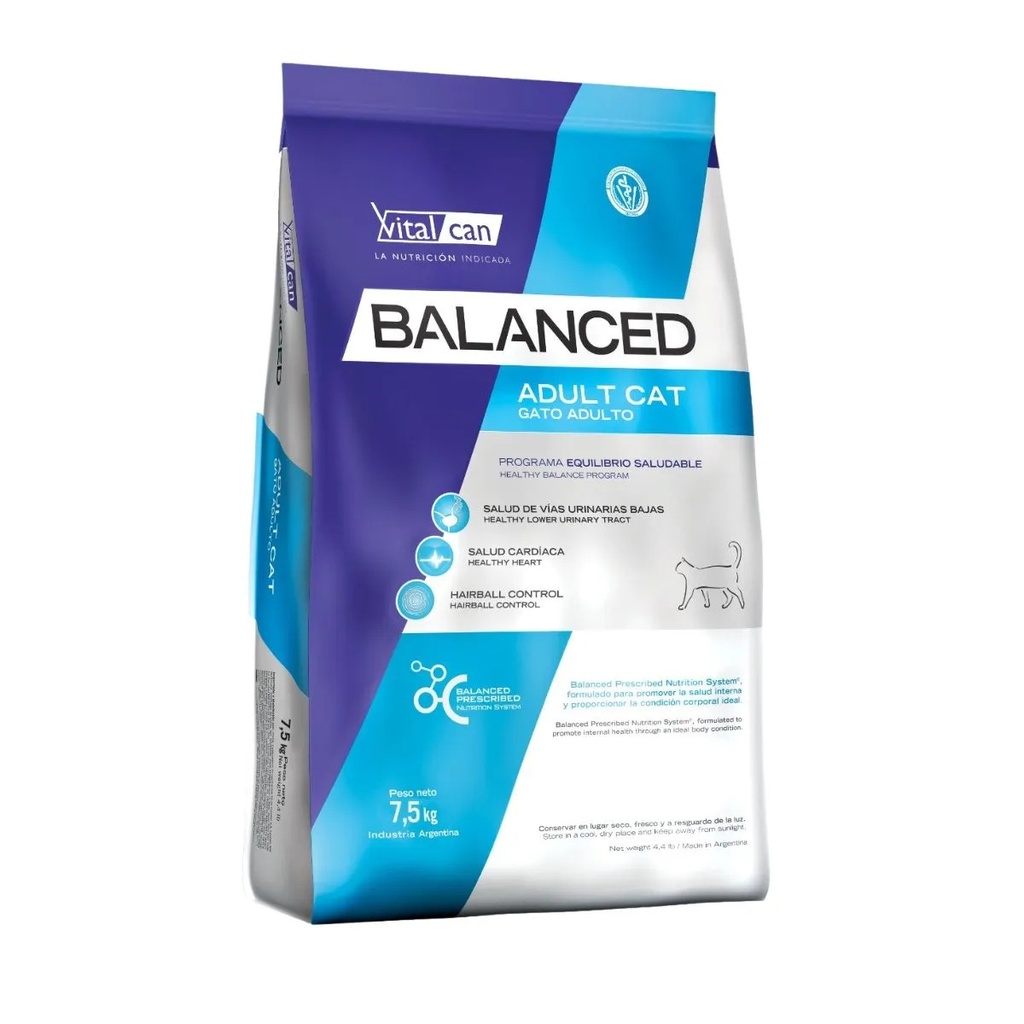VITAL CAN BALANCED GATO ADULTO X 2 KG