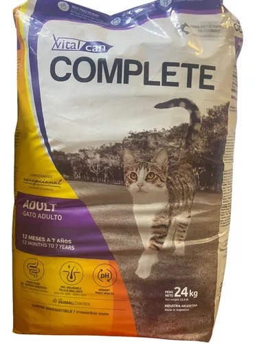 VITAL CAN COMPLETE GATO ADULTO SAFETY PACK X 24 KG