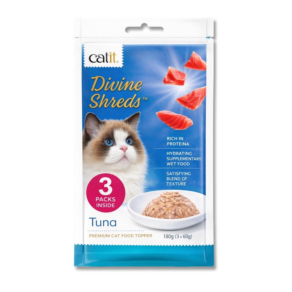 CATIT DIVINE ATUN Y SALMON X 180 GR