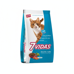 [2401-2460-10] 7 VIDAS GATO ADULTO SALMON X 10 KG