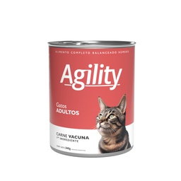 [2401-4619] AGILITY LATA GATO CARNE X 340 GR