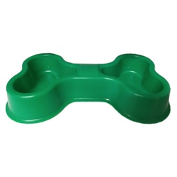 [1608-0590] COMEDERO DOBLE PERRO FORMA DE HUESO