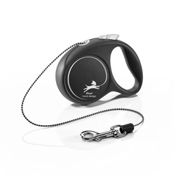 [0024-0680] CORREA EXTENSIBLE FLEXI BLACK DESING XS 5M H8KG