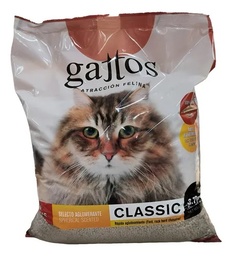 [0912-3842-4] GATTOS PIEDRITA SANITARIA AGLOMERANTE CLASICAS X 4 KG