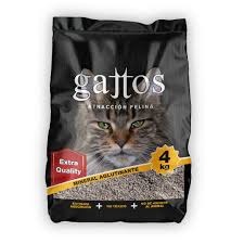 [0812-0871-4] GATTOS PIEDRITA SANITARIA AGLOMERANTE X 4 KG