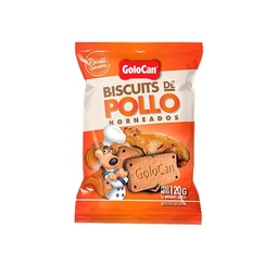 [0804-3710] GOLOCAN BISCUITS DE POLLO X 120 GR