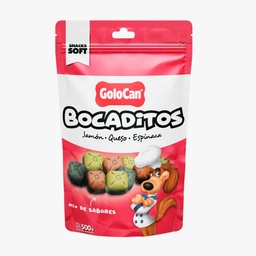 [0804-3715] GOLOCAN BOCADITO JAMON - QUESO Y ESPINACA X 500 GR