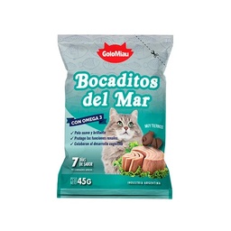 [1604-0933] GOLOMIAU BOCADITOS DEL MAR X 45 GR.