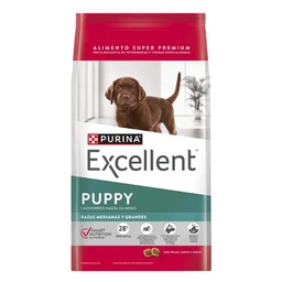 [2801-1642-15] PURINA EXCELLENT PERRO PUPPY  MED X 15 KG.