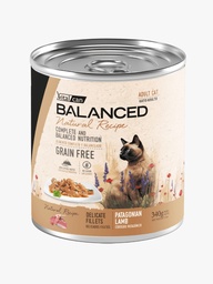 [0501-5089] VITAL CAN BALANCED LATA GATO CORDERO PATAGONICO ADULTO X 340 GR
