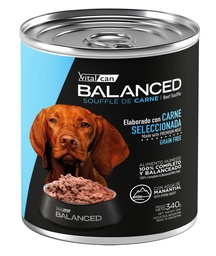 [0501-4936] VITAL CAN BALANCED LATA PERRO CARNE ADULTO X 340 GR
