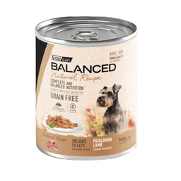 [0501-5004] VITAL CAN BALANCED LATA PERRO CORDERO PATAGONICO ADULTO X 340 GR