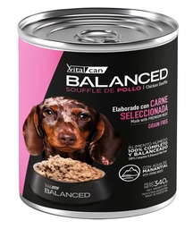 [0501-4960] VITAL CAN BALANCED LATA PERRO POLLO CACHORRO X 340 GR