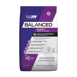 [0501-0139-12] VITAL CAN BALANCED PERRO CACHORRO RAZA MEDIANA X 12 KG